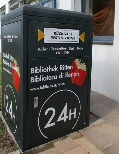 box restituzione libri, Book Return